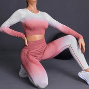 Long-Sleeved Gym Set for Women