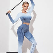 Long-Sleeved Gym Set for Women