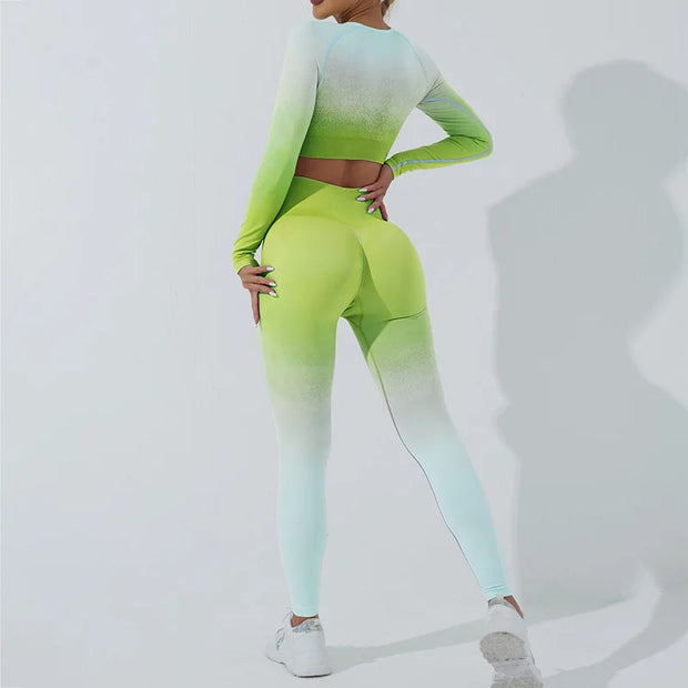 Women Workout Tracksuit Set