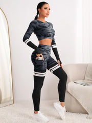 Seamless Fitness Two-piece Set