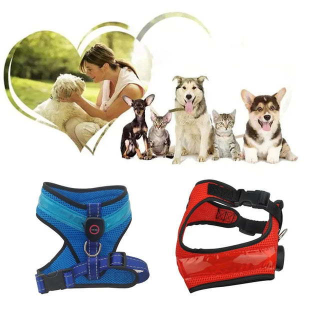 Dog Harness Vest with LED